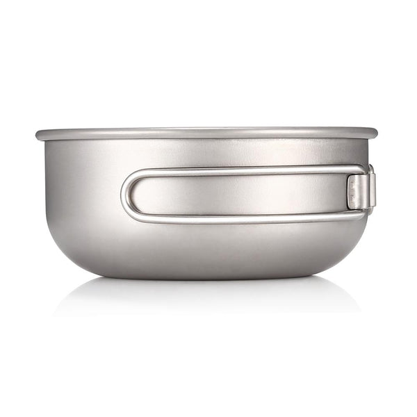Keith Outdoor Tableware Ultralight 300ml Titanium Bowl Foldable Handle - CBXMall.com | Best Prices ➤ Fast DELIVERY | ✈ Free Standard Shipping over 100+ Countries Worldwide
