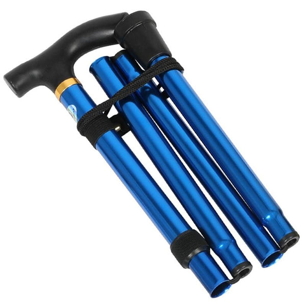 Outdoor Hiking Tools Aluminum Alloy Metal Folding Walking Sticks - CBXMall.com | Best Prices ➤ Fast DELIVERY | ✈ Free Standard Shipping over 100+ Countries Worldwide