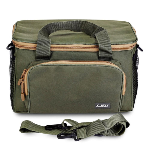 LEO Multifunctional Canvas Square Fishing Bag
