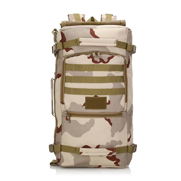 60L Outdoor Tactical Backpack Water-resistant Shoulder Bag for Camping Hiking - CBXMall.com | Best Prices ➤ Fast DELIVERY | ✈ Free Standard Shipping over 100+ Countries Worldwide