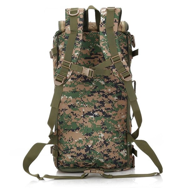 60L Outdoor Tactical Backpack Water-resistant Shoulder Bag for Camping Hiking - CBXMall.com | Best Prices ➤ Fast DELIVERY | ✈ Free Standard Shipping over 100+ Countries Worldwide