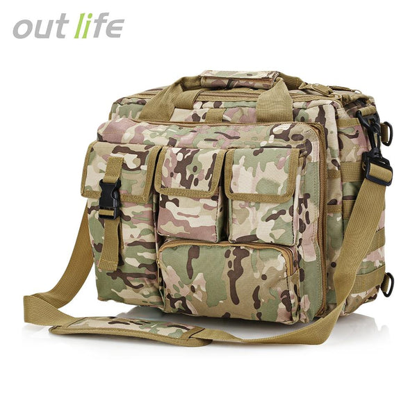 Outlife Outdoor Tablet Package Tactical Messenger Bag Military Waterproof Camouflage Handbag - CBXMall.com | Best Prices ➤ Fast DELIVERY | ✈ Free Standard Shipping over 100+ Countries Worldwide