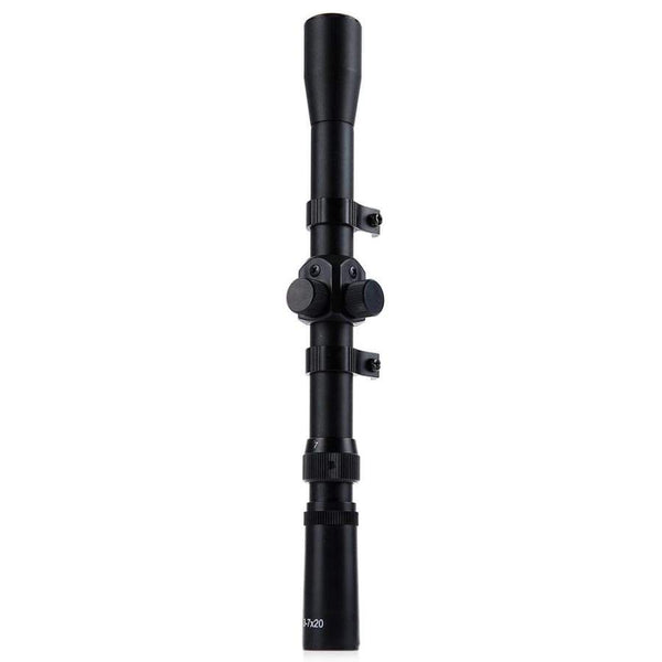 3 - 7 x 20 Outdoor Hunting Telescopic Sniper Scope Sight Riflescope with 11MM Rail Mount - Hunting Gun Accessories