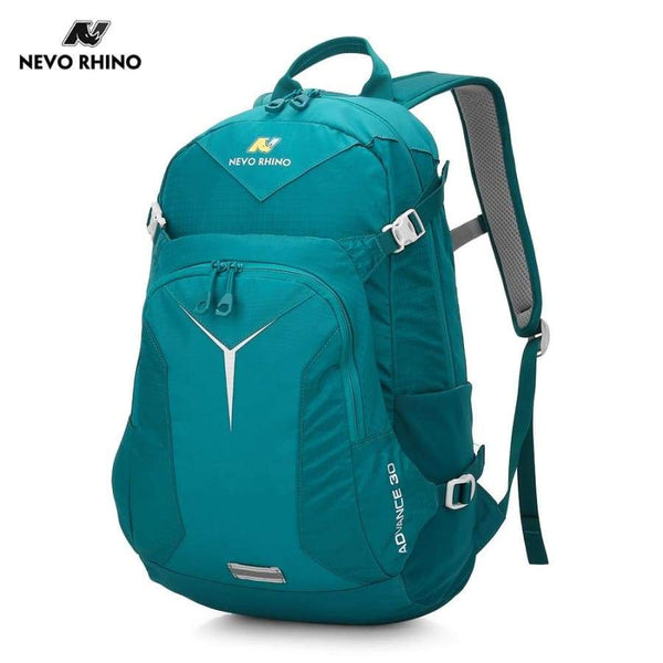 30L Outdoor Climbing Nylon Water-resistant Sports Backpack - GREEN - Hiking Backpacks