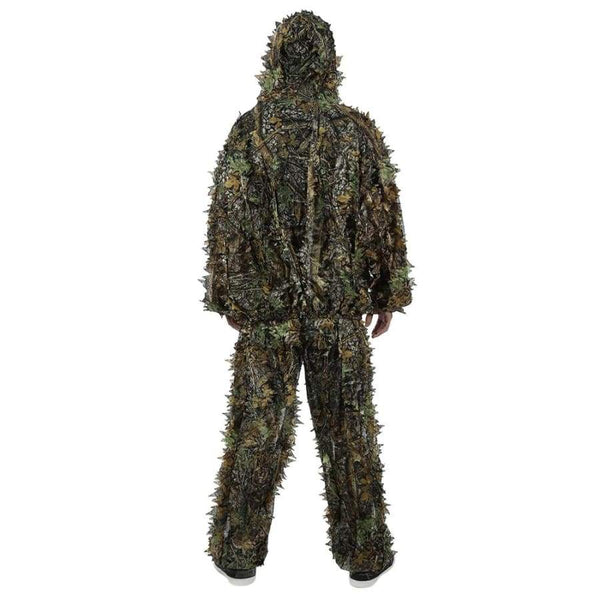 3D Leafy Camouflage Jungle Bionic Suit Set for Outdoor Hunting - Hunting Wear