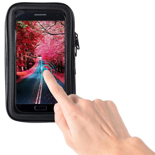 Waterproof Rotating Bicycle Bike Mount Handle Bar Holder Case for iPhone Samsung