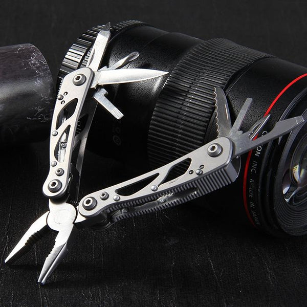 S Mini Pliers 9 in 1 Multifunctional Outdoor Camping Toolkit with Nylon Sheath - CBXMall.com | Best Prices ➤ Fast DELIVERY | ✈ Free Standard Shipping over 100+ Countries Worldwide