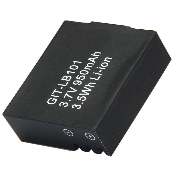 Replecement 950mAh Li-ion Battery for Git Up Git 1 / 2 Sports DV