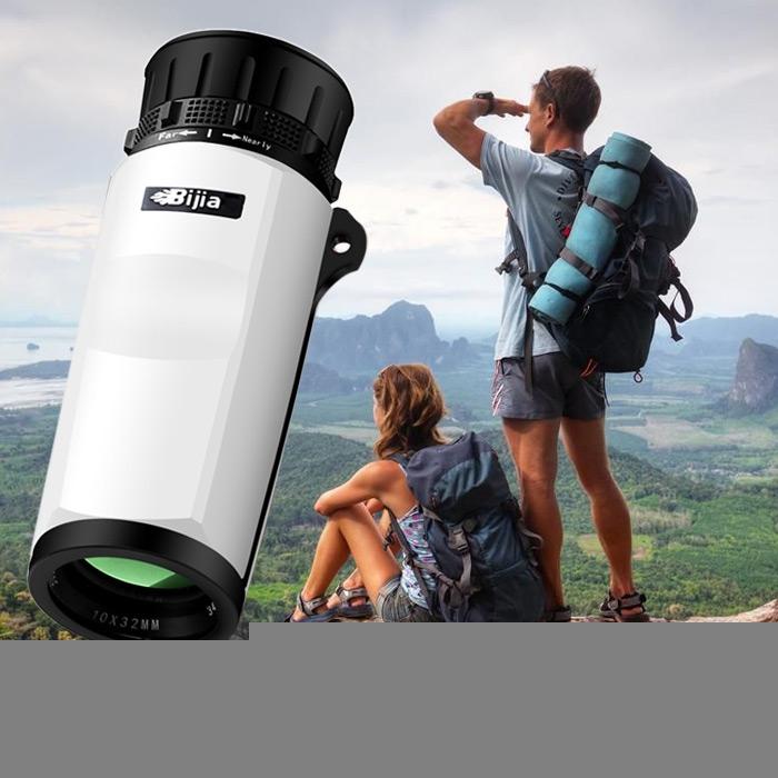 4 Night Vision Function Prism 10 x 32 Monocular 378FT / 1000YDS