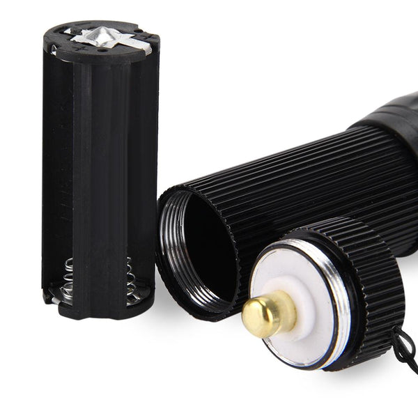 Q5 Waterproof 3W 140lm 3 Modes LED Bike Light Zoomable Flashlight with Torch Holder