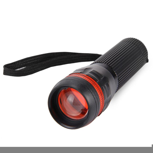 Q5 Waterproof 3W 140lm 3 Modes LED Bike Light Zoomable Flashlight with Torch Holder