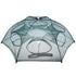 Foldable 6 Hole Automatic Retractable Fishing Shrimp Trap