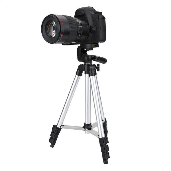 With Remote Control 3110 Tripod Stand 4-SECTION Lightweight Portable Mini Trip