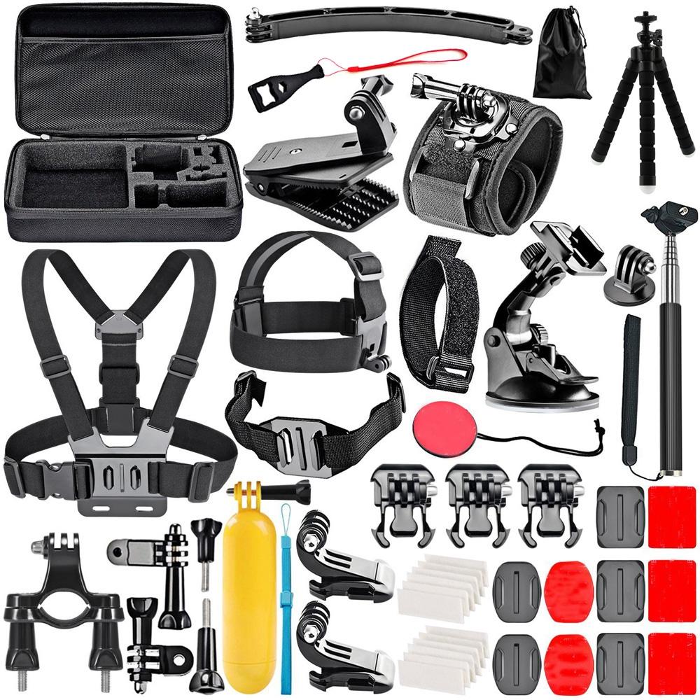 50-In-1 Action Camera Accessory Kit for GoPro Hero 6 / 5 / 4 / SJCAM / Xiaomi Yi