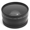 Macro Lens And Wide-Angle Lens 0.45x 58mm + Lens Pouch