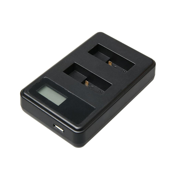 Dual Battery Charger with LCD Power Display for Gopro Hero 5 / 6