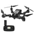 2.4G WiFi FPV RC Drone Aircraft Folding 8MP 5G 1080P HD Transmission - BLACK - RC Quadcopters