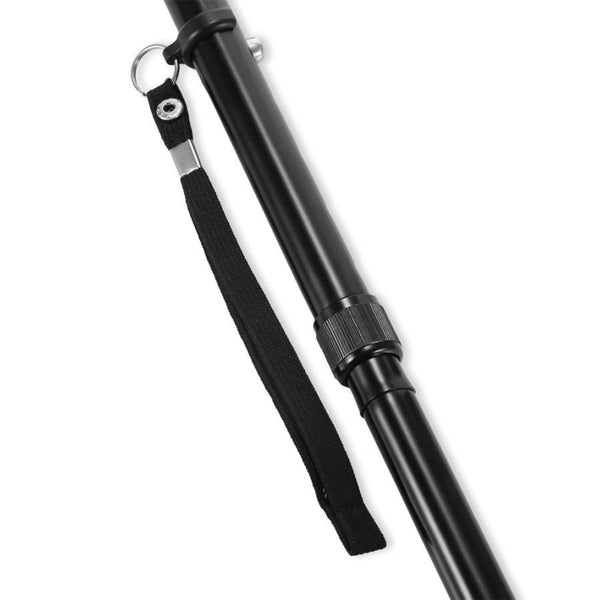 2 Adjustable Anti-skid Aluminum Alloy Alpenstock - Walking Sticks