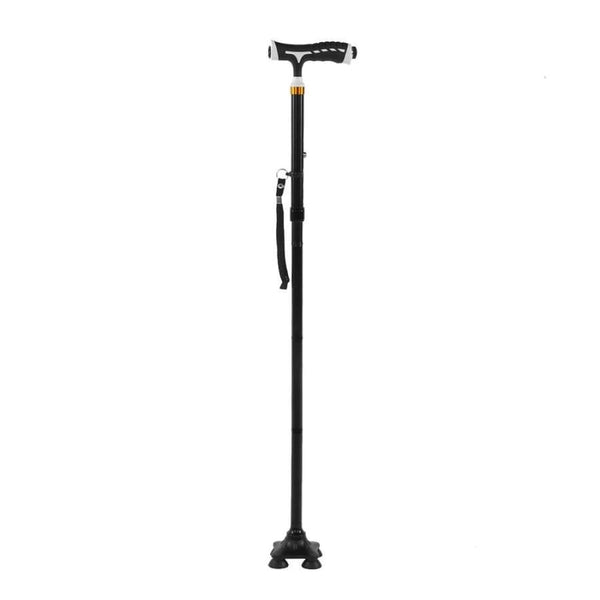 2 Adjustable Anti-skid Aluminum Alloy Alpenstock - Walking Sticks
