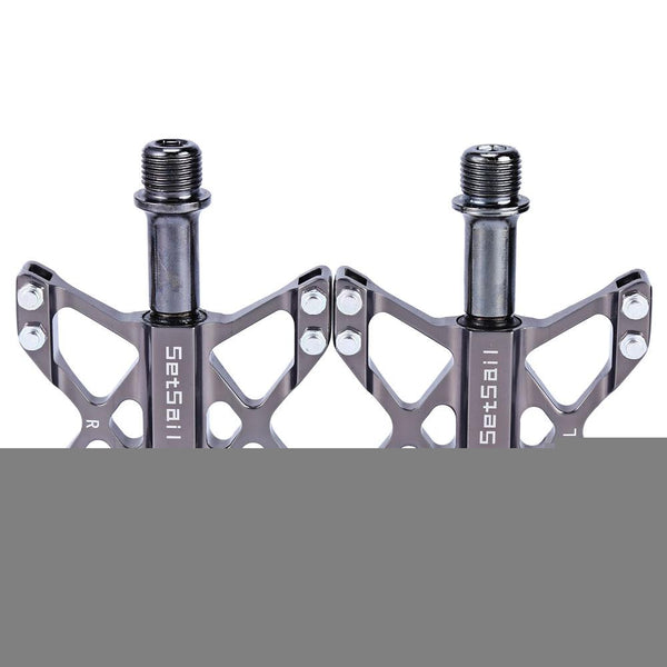 1 Pair SETSAIL 068 Mountain Bike Pedals Suitable BMX Flat with Butterfly Shape