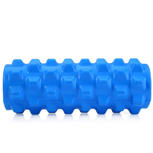 MILY SPORT PU Skin EVA Yoga Fitness Foam Roller Physio Block Exercise Massage Gym Cure Equipment