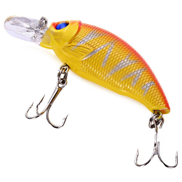 7.5CM Artificial Fishing Lure Trolling Crankbait 8.3g