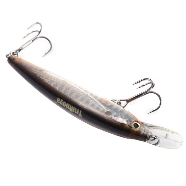 Trulinoya DW11 Fishing Lure Bait Plastic Hard Diving Minnow