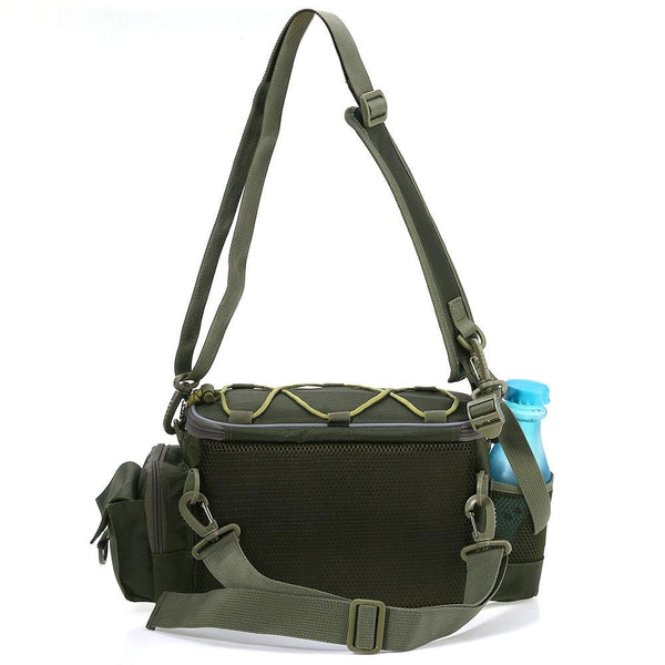 Multifunction Lure Waist Pack Fishing Tackle Messenger Bag