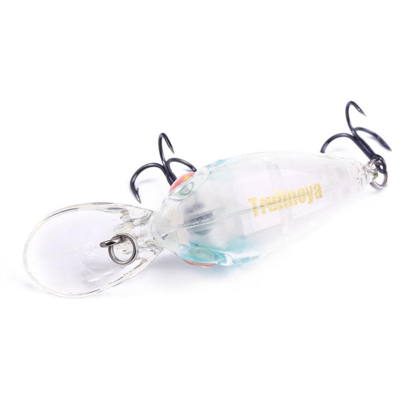 DW40 32mm Trulinoya Bare King Mini Fishing Lure Hard Bait with Hook Fishing Gear