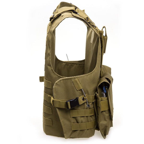 Amphibious Tactical Military Molle Waistcoat Combat Assault Plate Carrier Vest - CBXMall.com | Best Prices ➤ Fast DELIVERY | ✈ Free Standard Shipping over 100+ Countries Worldwide