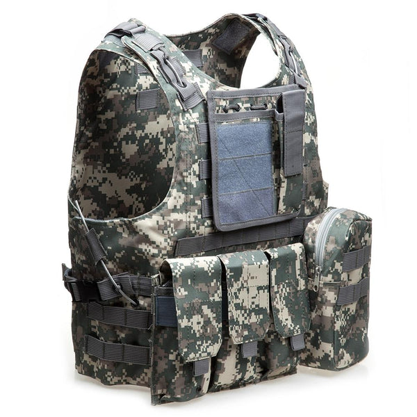 Amphibious Tactical Military Molle Waistcoat Combat Assault Plate Carrier Vest - CBXMall.com | Best Prices ➤ Fast DELIVERY | ✈ Free Standard Shipping over 100+ Countries Worldwide