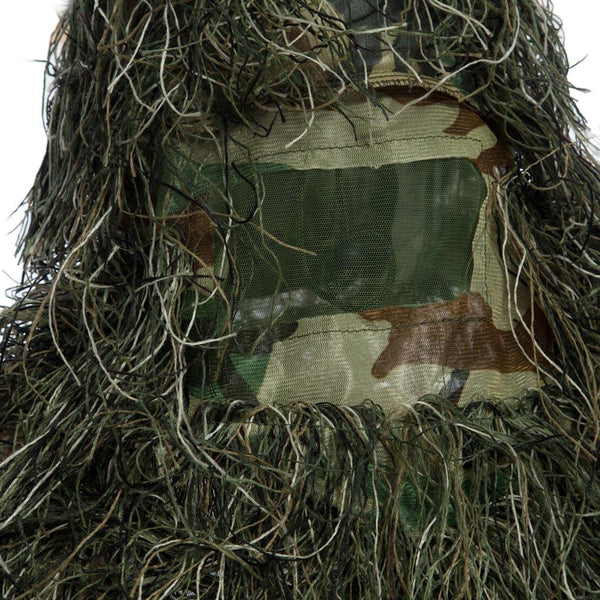 Camouflage Jungle Hunting Ghillie Suit Set Woodland Sniper Birdwatching Poncho - CBXMall.com | Best Prices ➤ Fast DELIVERY | ✈ Free Standard Shipping over 100+ Countries Worldwide