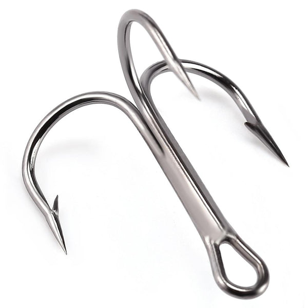 100 Pcs Lures Fishing Treble Hooks