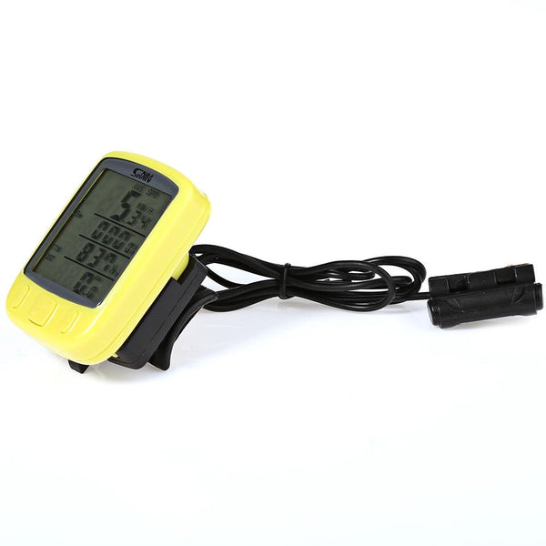 SunDing SD - 563B Outdoor Multifunction Water Resistant Cycling Odometer Speedometer