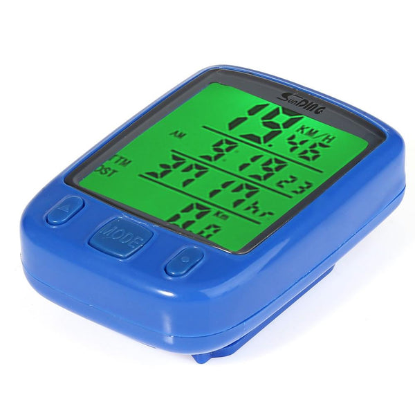 SunDing SD - 563B Outdoor Multifunction Water Resistant Cycling Odometer Speedometer