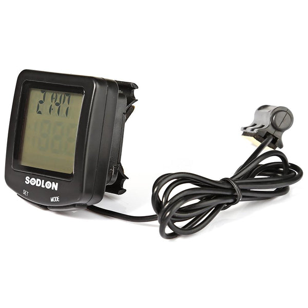 Sodlon SD - 571 Versatile 30 Functions LCD Backlight Bike Computer Speedometer