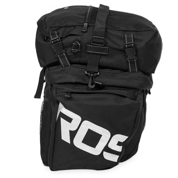 Roswheel 37L Water Resistant Durable 3 in 1 Bicycle Rear Pannier Bag