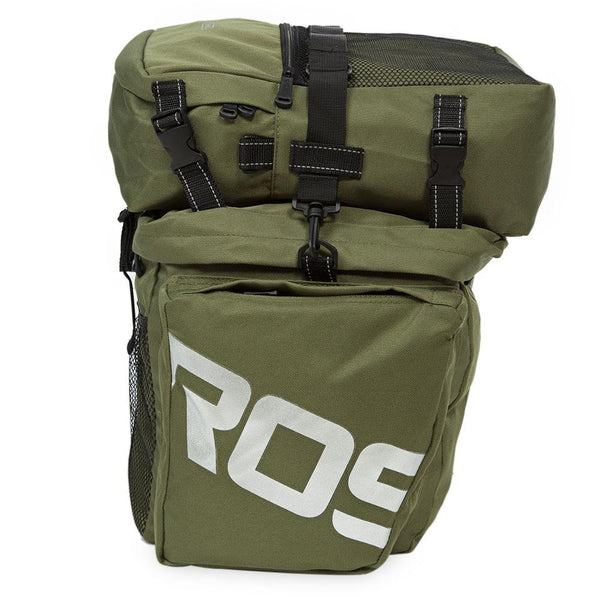 Roswheel 37L Water Resistant Durable 3 in 1 Bicycle Rear Pannier Bag