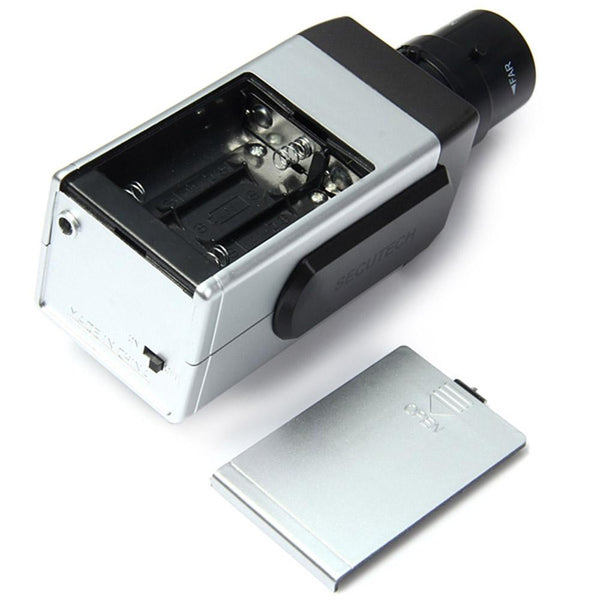 Battery Powered Practical Economic Dummy CCTV Security Camera with Activation Light