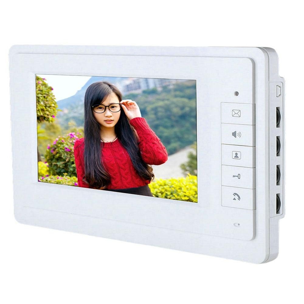 SY819M11 7 Inch HD Doorbell Camera Video Intercom Door Phone System with Monitor