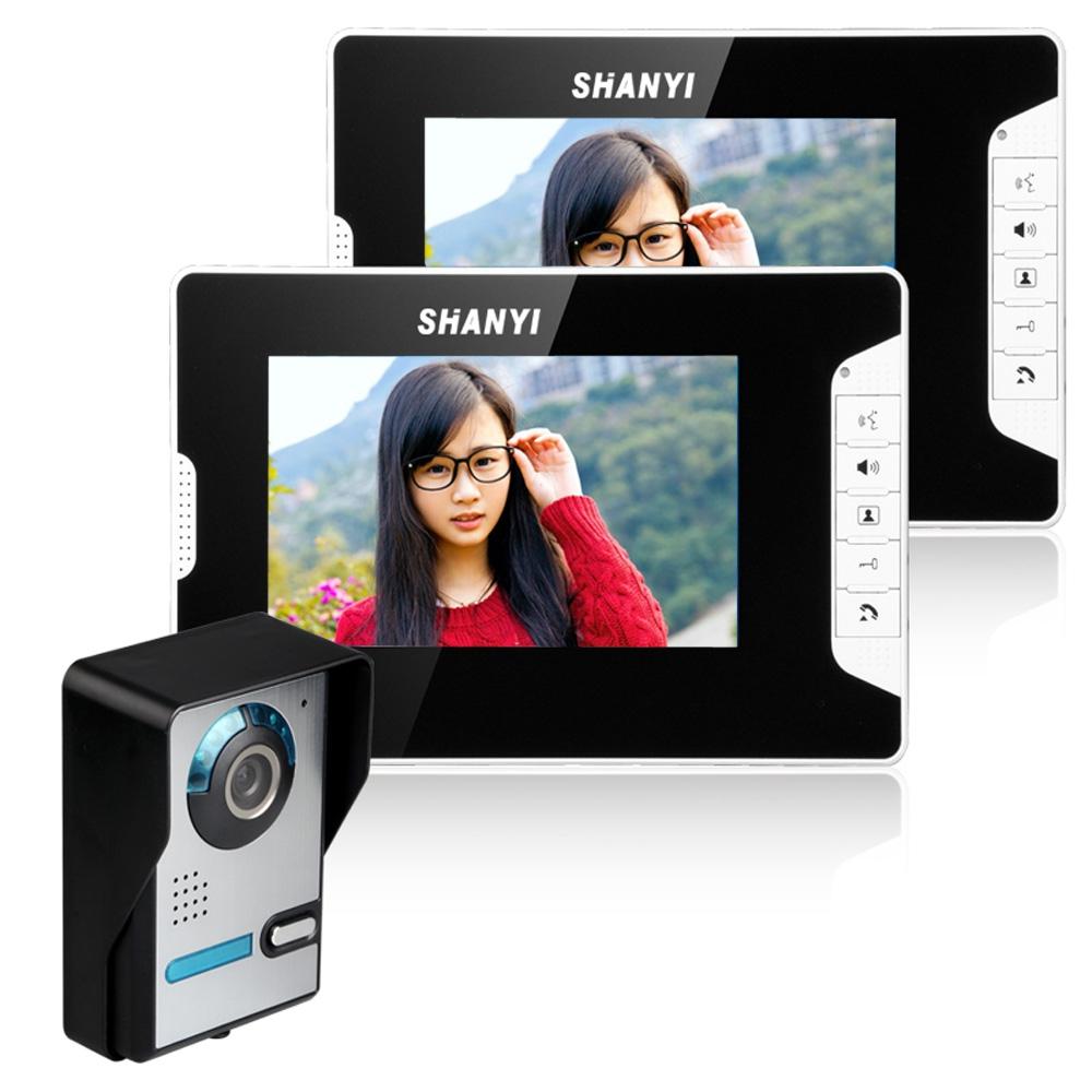 SY813FA12 7 Inches Video Door Phone Doorbell Intercom Kit