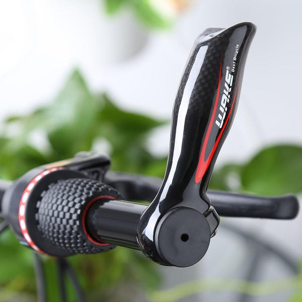 WAKE Paired Carbon Fiber Glossy Bicycle MTB Bike Handlebar Bar End