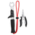 FS - 1005 2pcs Fishing Grip Nipper Snip Lure Pincers Cutter