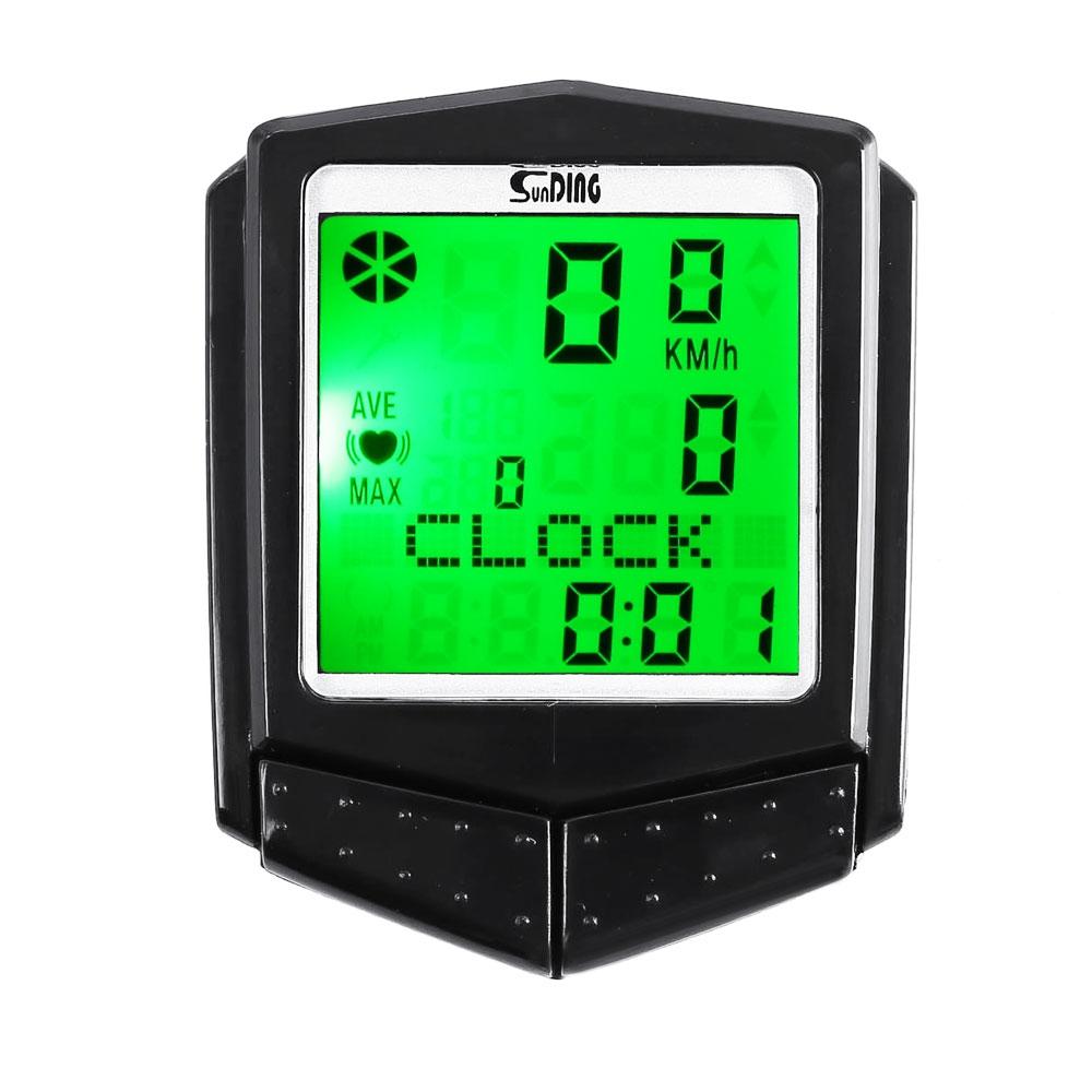 SunDing SD - 573C Outdoor Multifunctional Water Resistant LCD Backlight Cycling Odometer