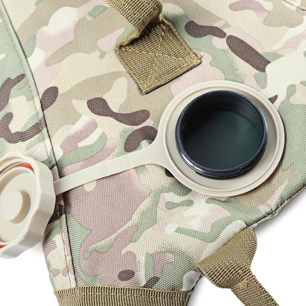 Lightweight 3L Water Canteen Pouch knapsack with Drinking Hose