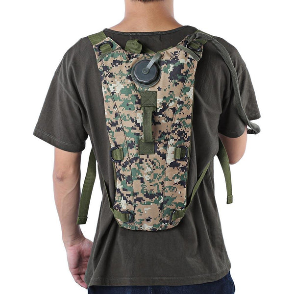 Lightweight 3L Water Canteen Pouch knapsack with Drinking Hose