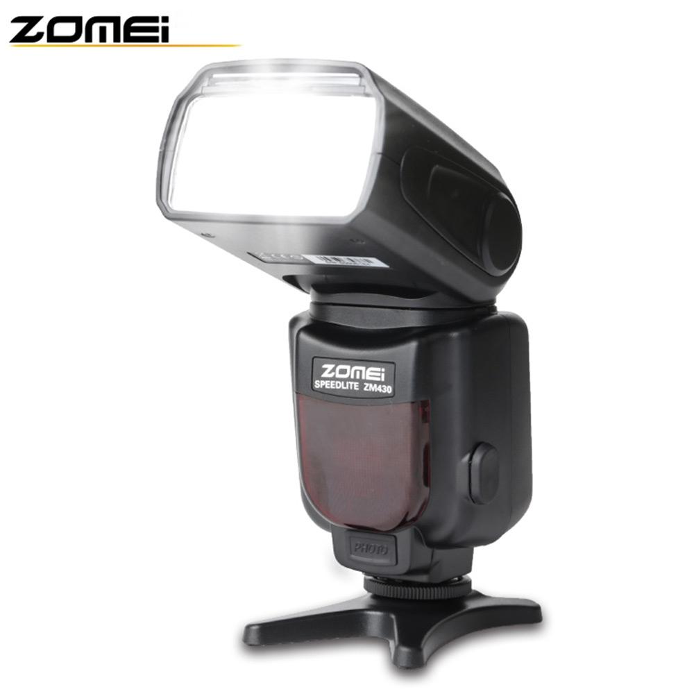 Zomei 430 Professional Macro Speedlight Flashlight LCD Screen for Canon Nikon