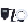 RF550 Macro LED Ring Flash with LCD Display Power Control for Canon Nikon DSLR Cameras