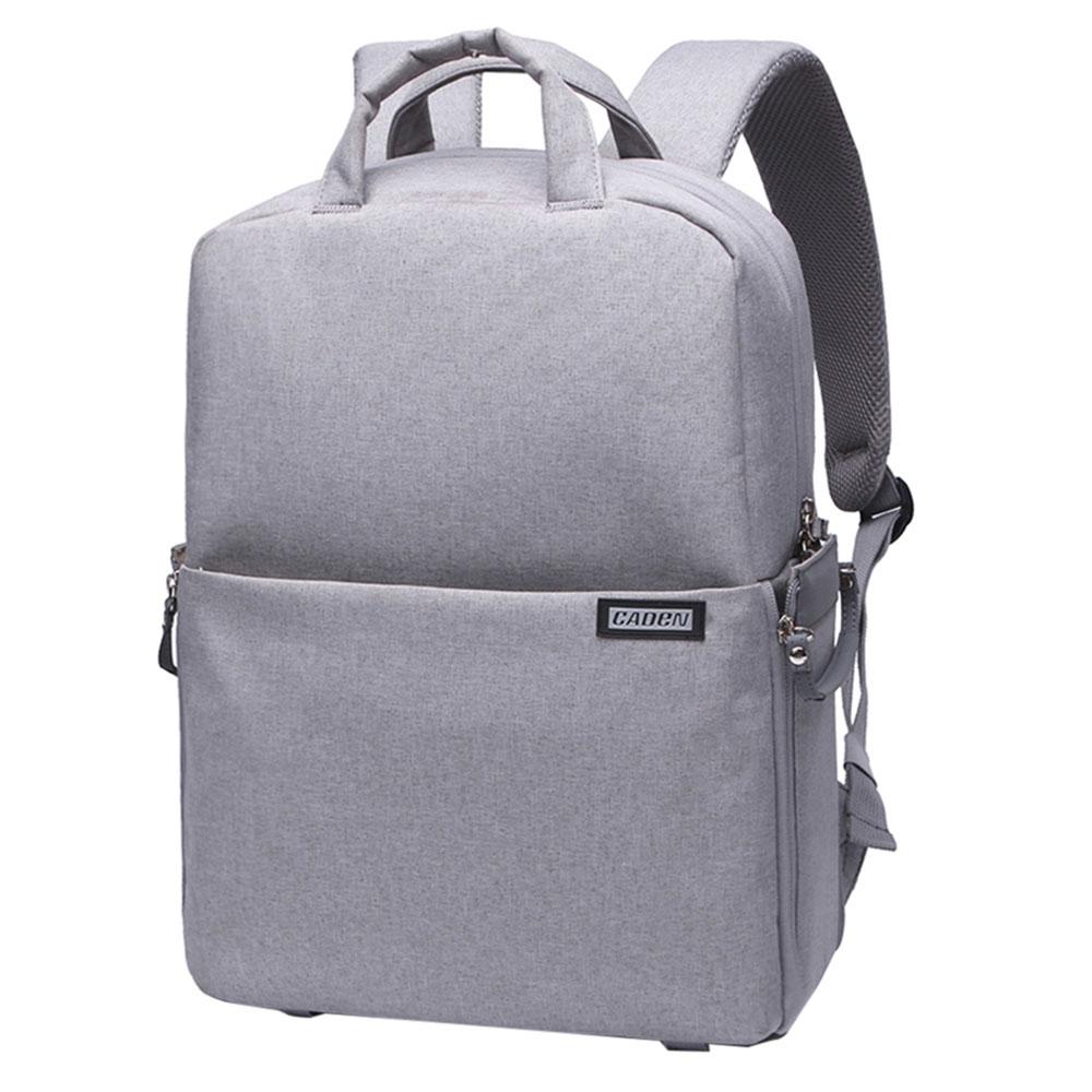 CADEN L5 Stylish Nylon Multifunction Shockproof Camera Backpack Bag for Canon Nikon