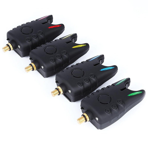 JY - 57 1 to 4 Wireless Fishing Alarm Set Bite Alerters Receiver Angling Tackle